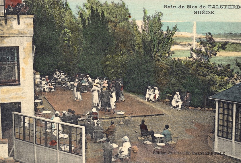 Nordens riviera: En mängd vykort togs av hitresta franska fotografer och gavs ut på Rivieran som reklam för Falsterbohus.